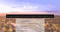 Desktop Screenshot of kostart.com